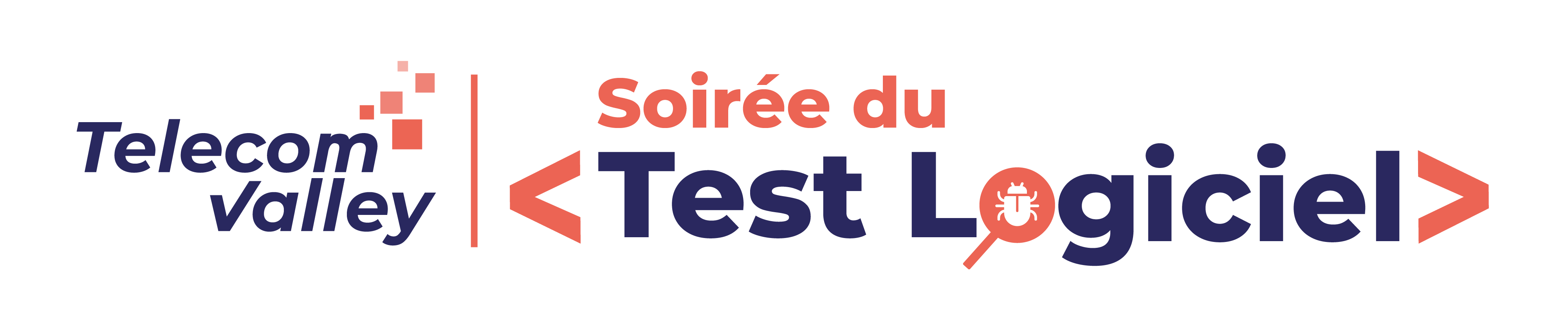 Logo Soirée Test Logiciel_loupe_bug